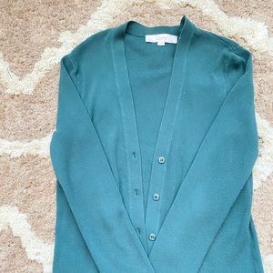 Holiday Green Cardigan